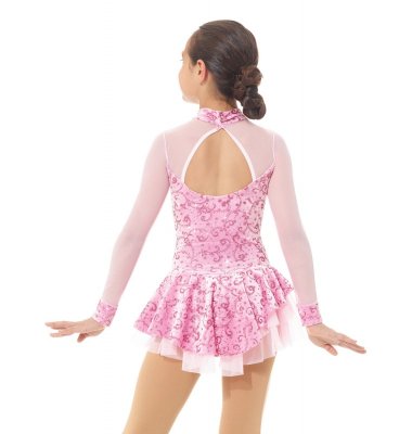 pink Victoria dress glitter velvet dress mesh skateparadice.se mondor