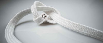 Snöre med kristall Edea laces with crystal