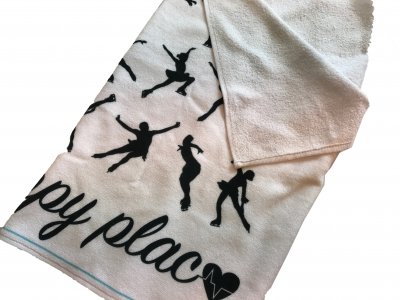 badhandduk konståkning handduk duschhandduk skateparadice