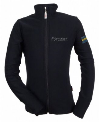 Kungsbacka KK Klubbjacka Svart med kristallmotiv