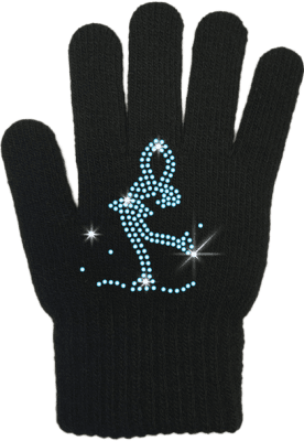 Handske, fingervantar, kristallvante, konståkningshandske Chloe Noel