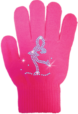 Handske, fingervantar, kristallvante, konståkningshandske