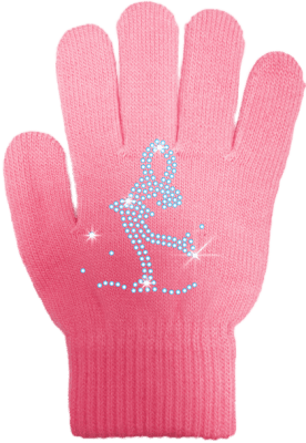 Handske, fingervantar, kristallvante, konståkningshandske