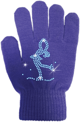 Handske, fingervantar, kristallvante, konståkningshandske