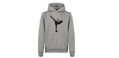 🧥 Hoodie med konståkare – Mjuk, varm och perfekt utanför isen