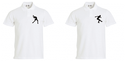 👕 Pikétröja med konståkare – För kille och tjej