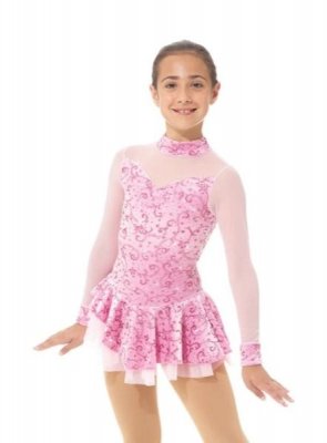 pink Victoria dress glitter velvet dress mesh skateparadice.se mondor