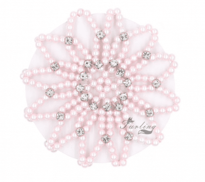 pearl bun cover ballet bun