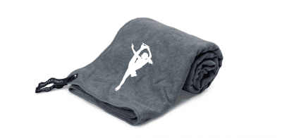 Skridskohandduk i mikrofiber – Med skridsko- eller konståkarmotiv