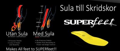 Avlasta med SuperFeet Carbon Pro