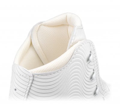 Edea Wave med Charme-skena, Ivory, C-bredd