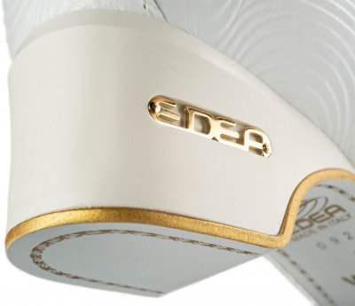 Edea Wave med Charme-skena, Ivory, C-bredd